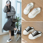 Women's Thick Bottom Height Increasing Canvas Shoes