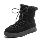 Women's Thick Bottom Warm Keeping Round Head Ankle