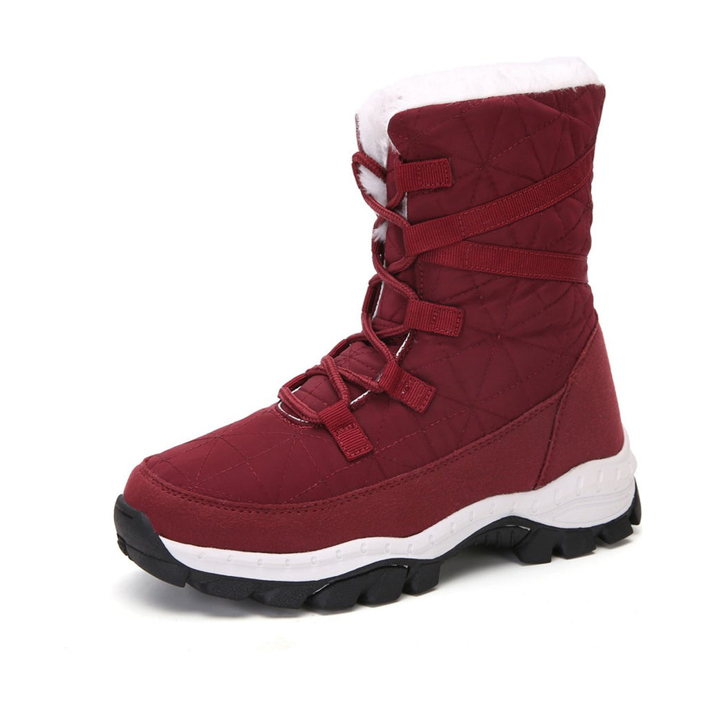 Women's Thick Plush Plus Velvet Warm Snow Boots
