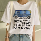 Women's Van Gogh T Shirt Art Painting