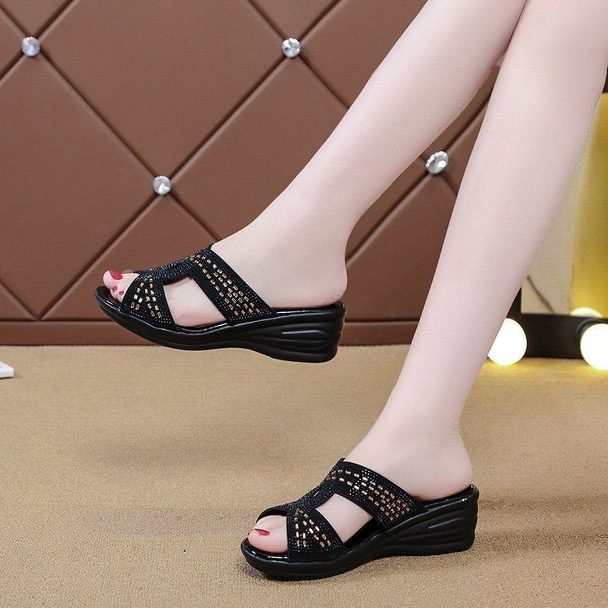 Women's Versatile Comfortable Wedge Sandals