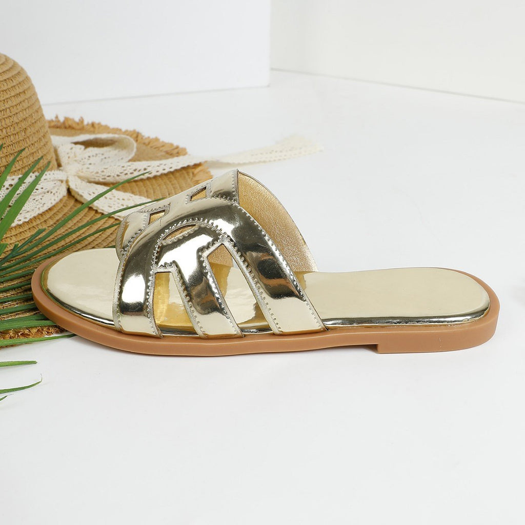 Women's Versatile Flat Strap Sandals