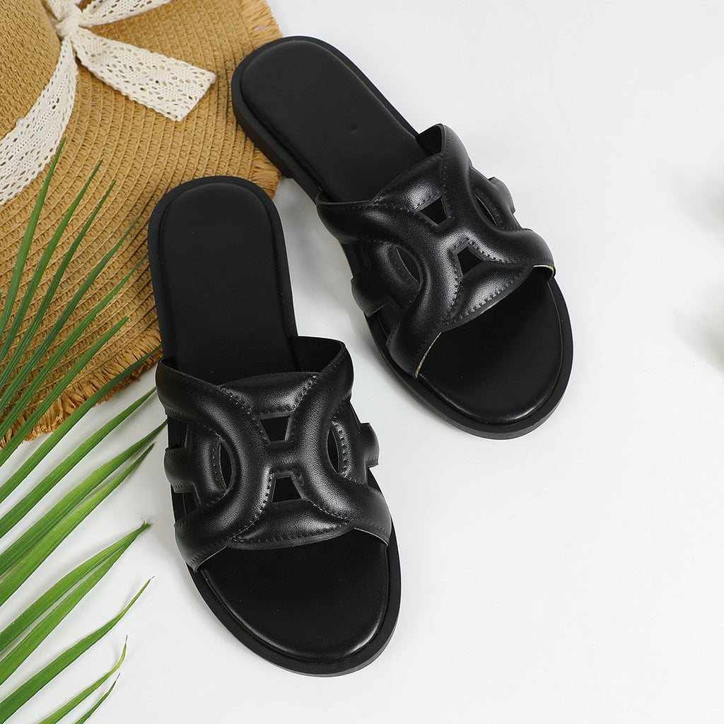 Women's Versatile Flat Strap Sandals