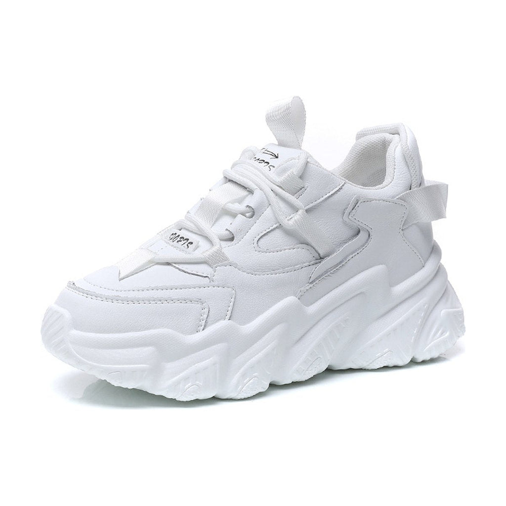 Women's Versatile Platform Chunky Sole Sneakers