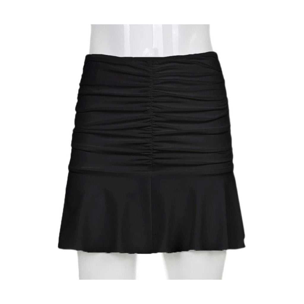 Women's Vest Pleated Hip Skirt Suit