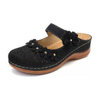 Women's Vintage Flowers Wedge Sandals