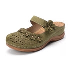 Women's Vintage Flowers Wedge Sandals