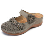 Women's Vintage Flowers Wedge Sandals