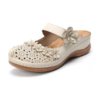 Women's Vintage Flowers Wedge Sandals