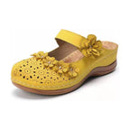 Women's Vintage Flowers Wedge Sandals