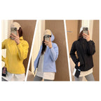 Women's Warm Fleece Lined Soft Shell Hooded Jacket