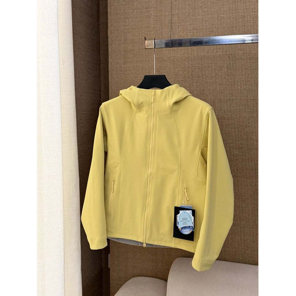 Women's Warm Fleece Lined Soft Shell Hooded Jacket
