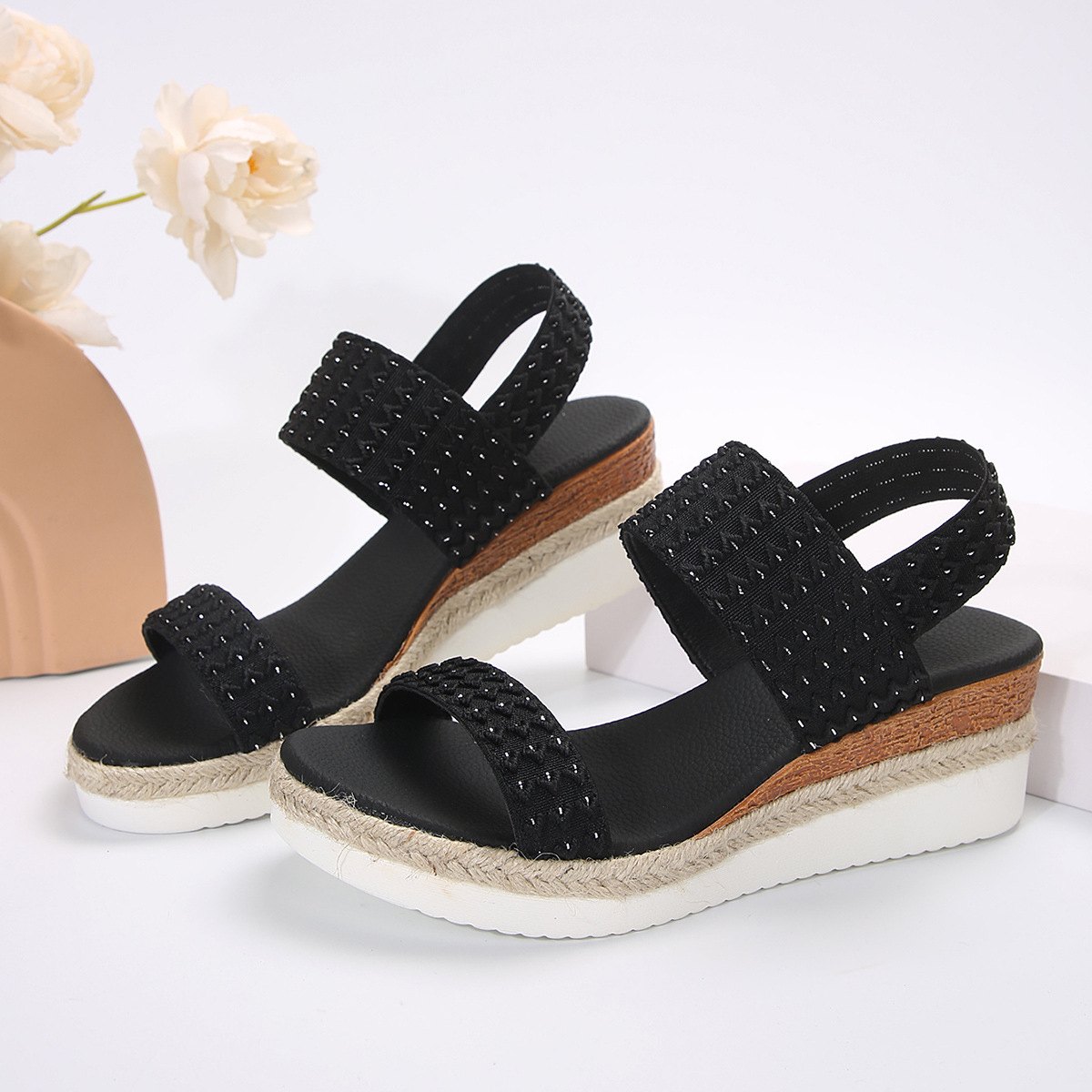 Women's Wedge Sandals Peep-toe Shoes