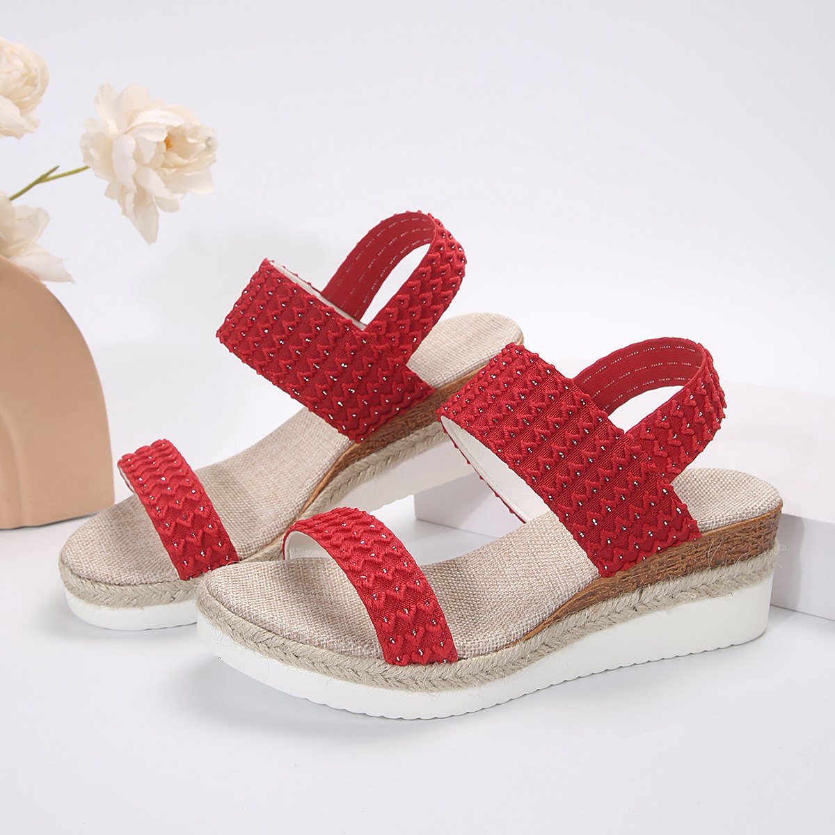 Women's Wedge Sandals Peep-toe Shoes