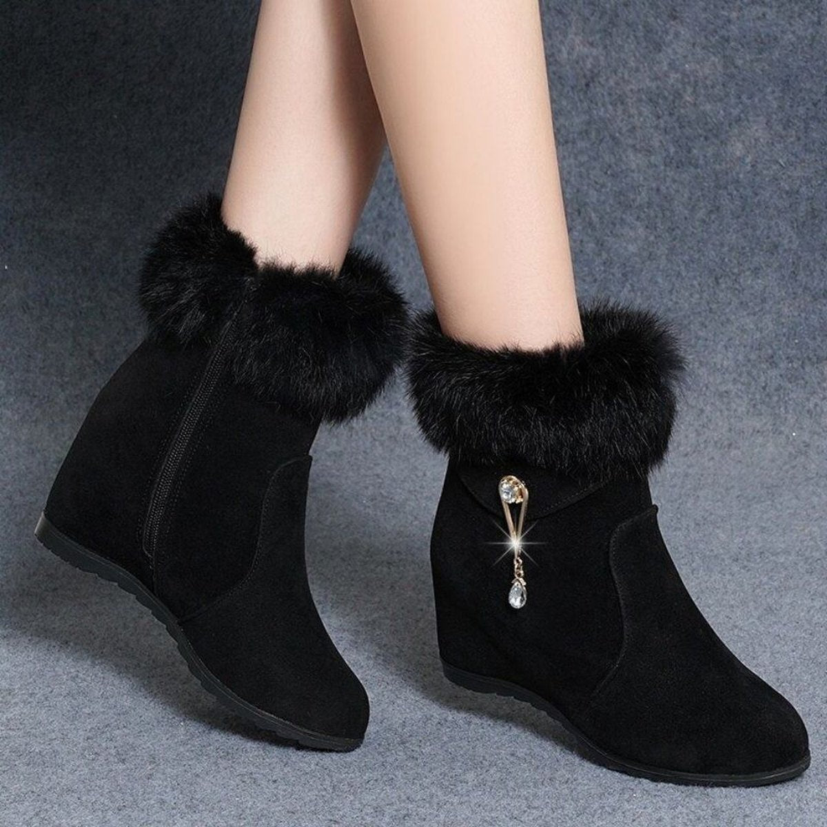 Women's Wedge Snow Boots