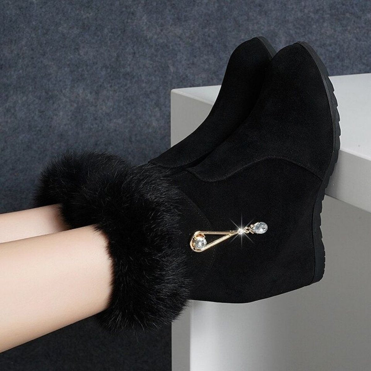 Women's Wedge Snow Boots
