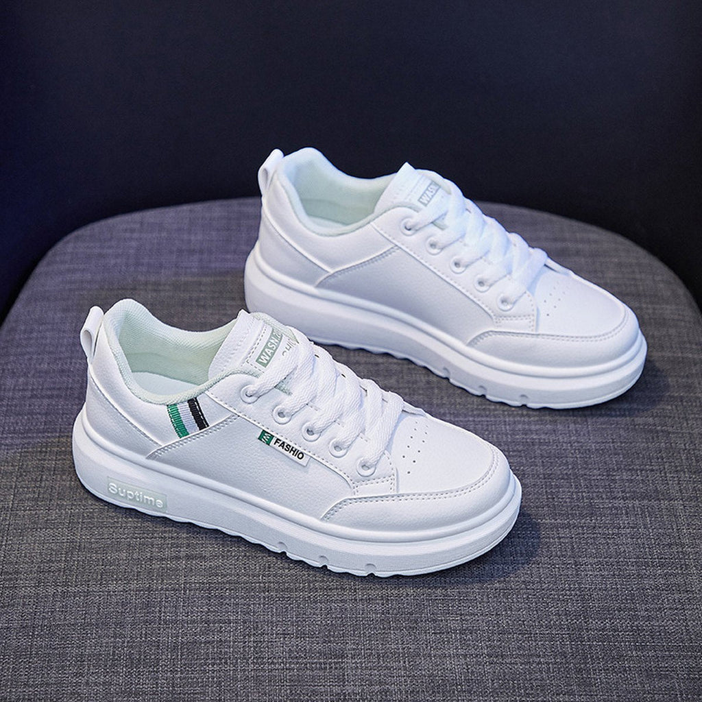Women's White Shoes Running Leisure