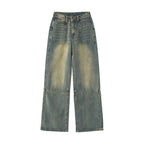 Women's Wide Washed Jeans