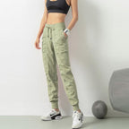Women's Wrinkle Slimming Fitness Sports Pants Loose Leggings