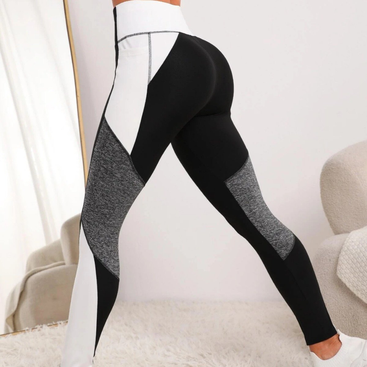 Women's Yoga Pants Stitching Running
