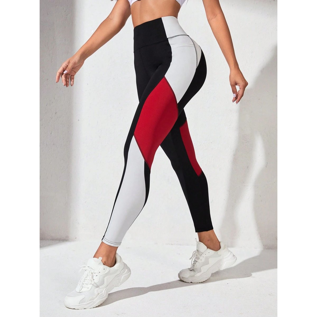 Women's Yoga Pants Stitching Running