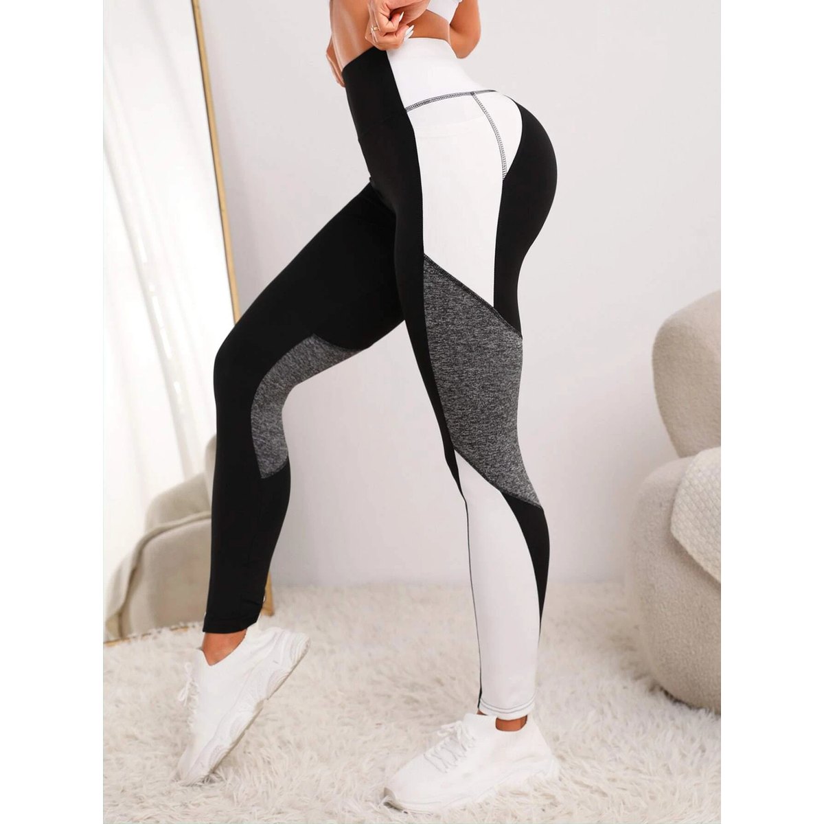 Women's Yoga Pants Stitching Running