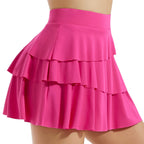 Women's Yoga Pleated Skirt Pants