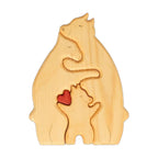 Wooden Bear Family Puzzle