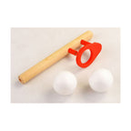 Wooden Blow Ball Game