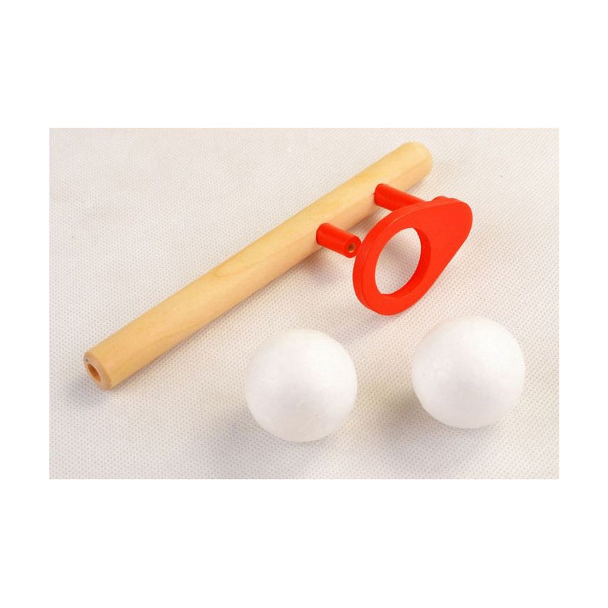Wooden Blow Ball Game