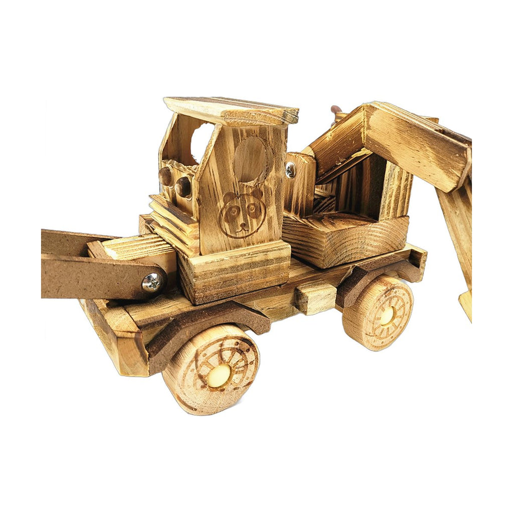 Wooden Excavator Toy