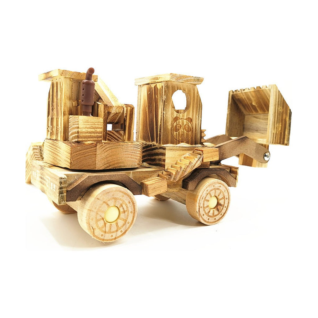 Wooden Excavator Toy