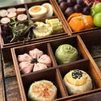 Wooden Lunch Box Japanese Picnic Nine Square