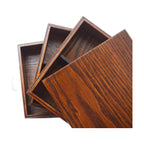 Wooden Lunch Box Japanese Picnic Nine Square