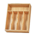 Wooden Minimalist Home Kitchen Drawer Organizer Box