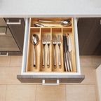 Wooden Minimalist Home Kitchen Drawer Organizer Box