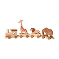 Wooden Pull-along Cart Childrens Assembly Building Block