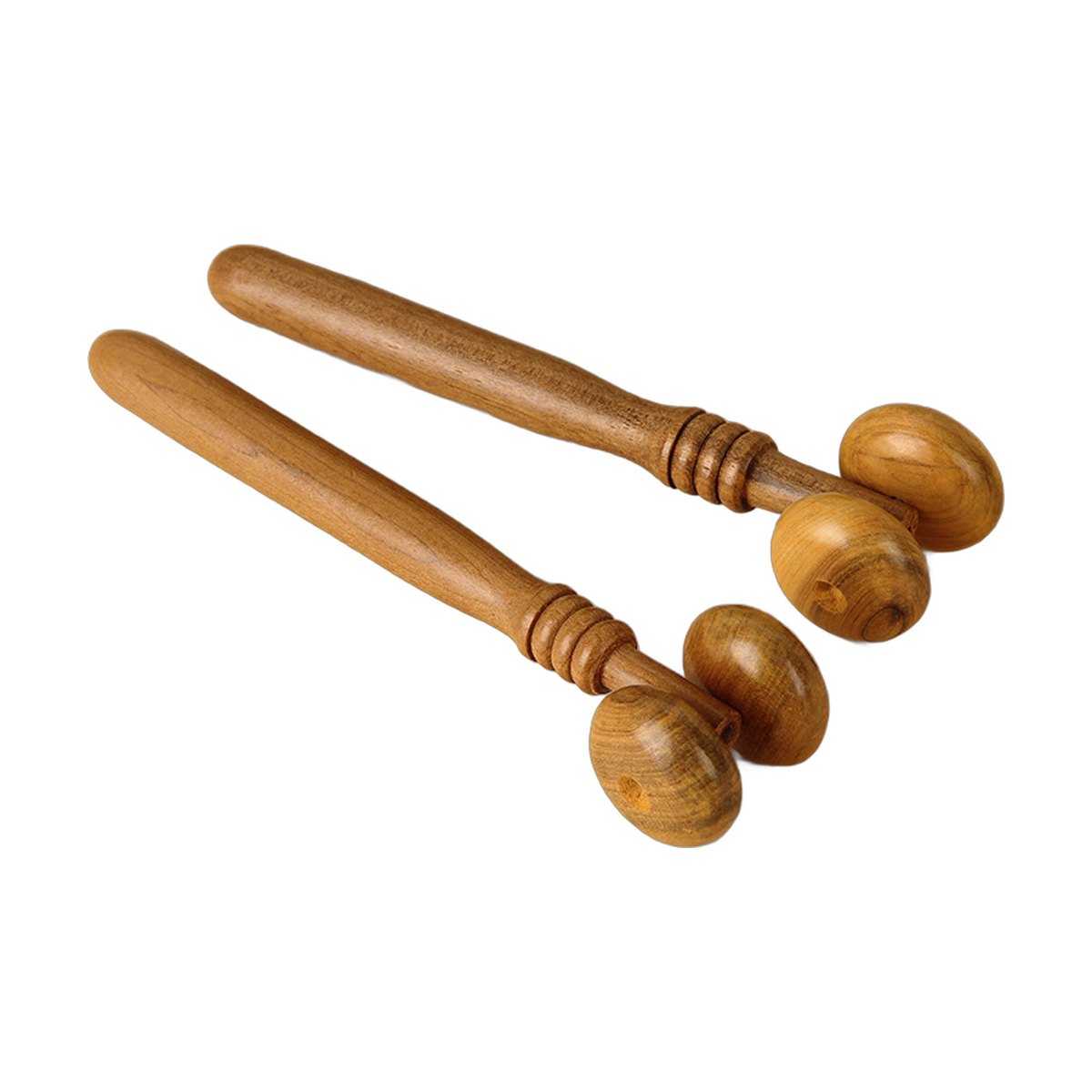 Wooden Sandalwood Massager Hand Push Roller