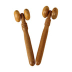 Wooden Sandalwood Massager Hand Push Roller
