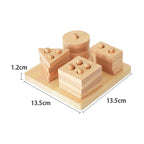 Wooden Shape Sorting Board