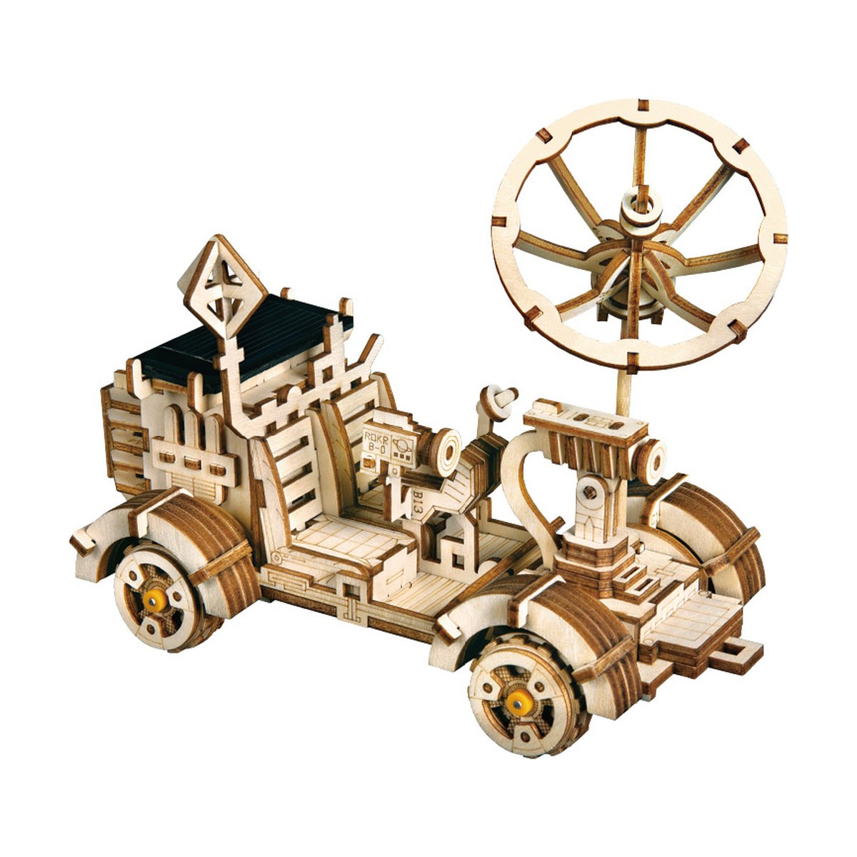 Wooden Solar Rover Kit