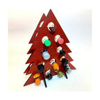 Wooden Wine Bottle Advent Tree