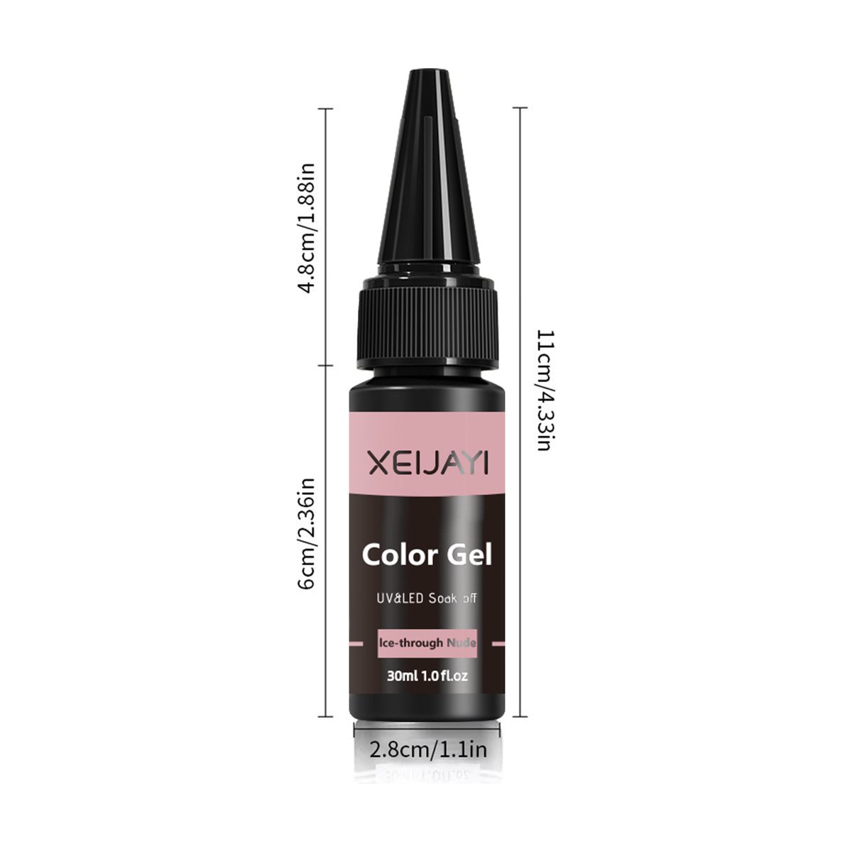 XEIJAYI Macaron Matte Gel Polish – 2 Shades