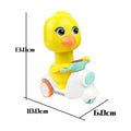 Yellow Duck Press Pull Back Toy