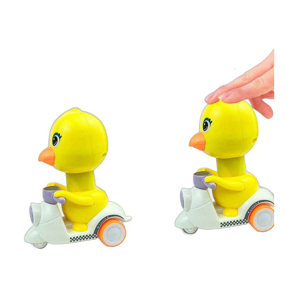 Yellow Duck Press Pull Back Toy
