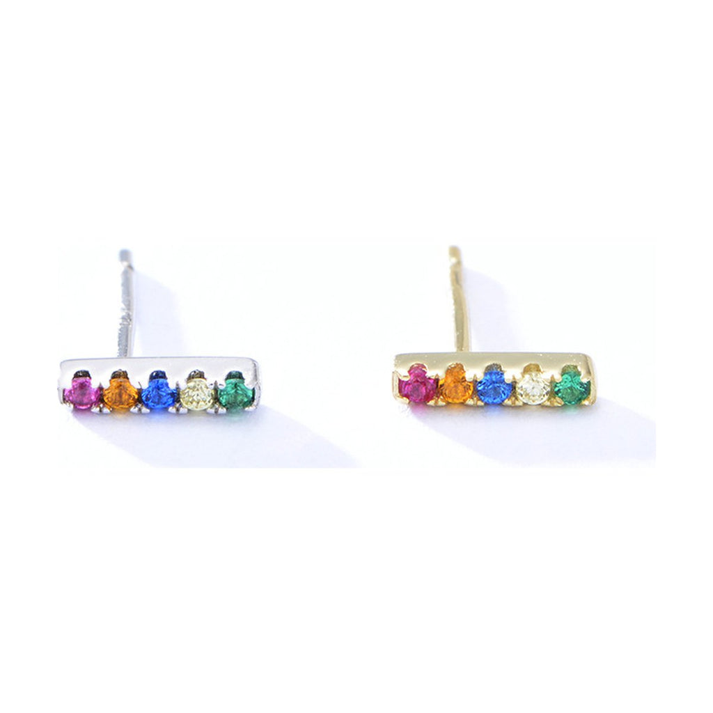 Zigzag Stud Earrings