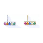 Zigzag Stud Earrings