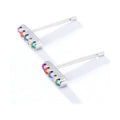 Zigzag Stud Earrings