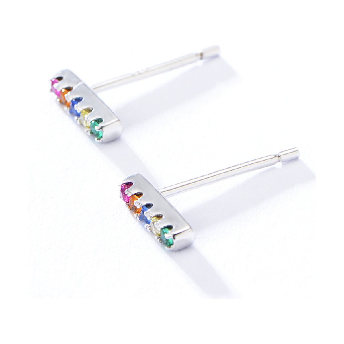 Zigzag Stud Earrings