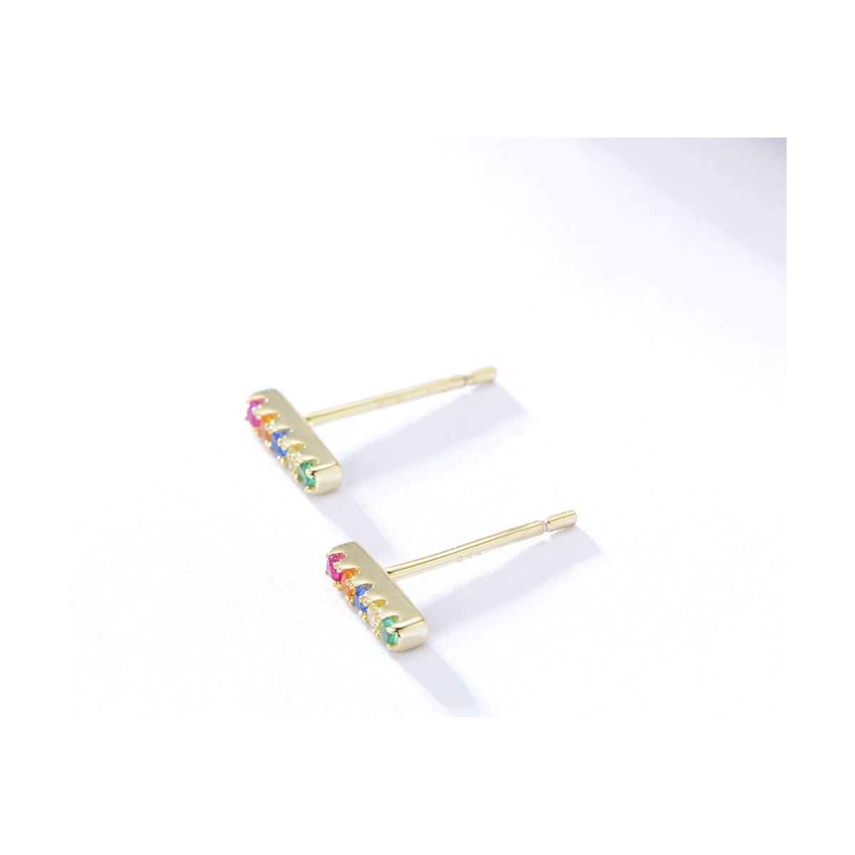 Zigzag Stud Earrings
